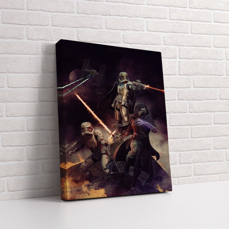Star-Wars-Wall-Decor-Star-Wars-Canvas-Endor-Star-Wars-Poster-Return-of-the-Jedi-Star-Wars-Gift-Movie-Canvas-3