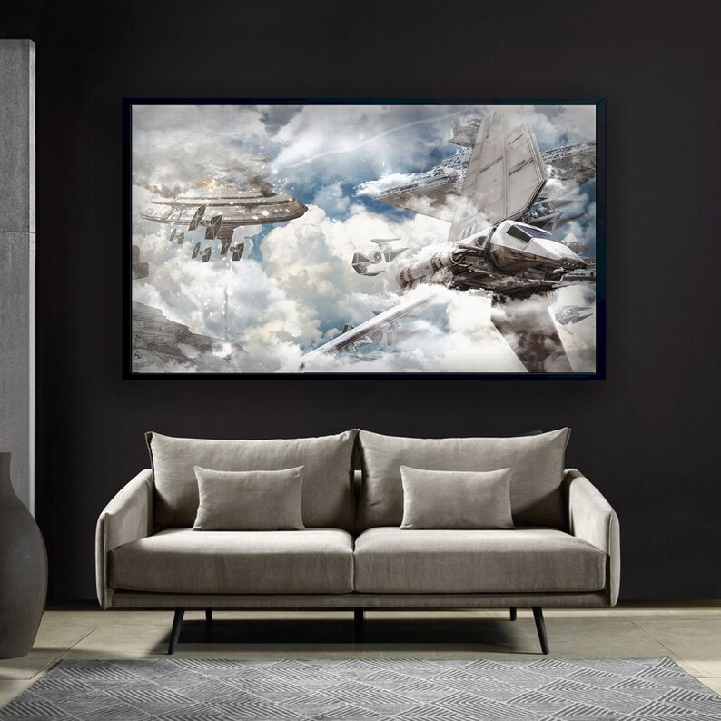 Star-Wars-War-Cloud-City-Poster-Star-Wars-Fantasy-Cloud-City-Art-Canvas-Star-Wars-Wall-Decor-Star-Wars-Print-1
