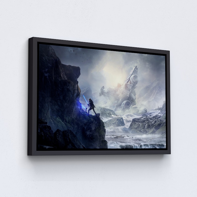 StarWars-Jedi-Fallen-Star-Wars-Poster-StarWars-Lanscape-Framed-Decor-Star-Wars-Canvas-Print-Wall-Art-1