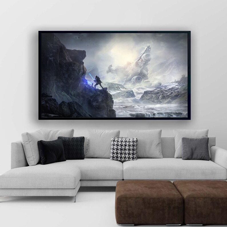 StarWars-Jedi-Fallen-Star-Wars-Poster-StarWars-Lanscape-Framed-Decor-Star-Wars-Canvas-Print-Wall-Art-3