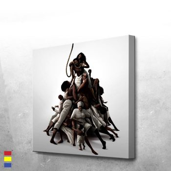 Stronger Together Astonishing Art with Stunning Details and Intense Colors Canvas Poster Print Wall Art Decor