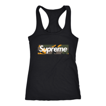 Supreme Brooklyn Logo Women Racerback Tank Top
