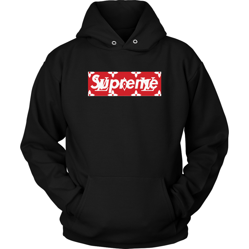 Supreme-x-Louis-Vuitton-Logo-Unisex-Hoodie Supreme x Louis Vuitton Logo Unisex Hoodie