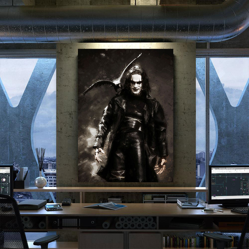 The-Crow-Canvas-Poster-Prints-Wall-Art-Decor-For-Fan-M26-1