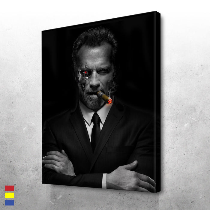 The-Governator-A-Look-at-States-with-Futuristic-Cyborg-Governors-Canvas-Poster-Print-Wall-Art-Decor The Governator A Look at States with Futuristic Cyborg Governors Canvas Poster Print Wall Art Decor