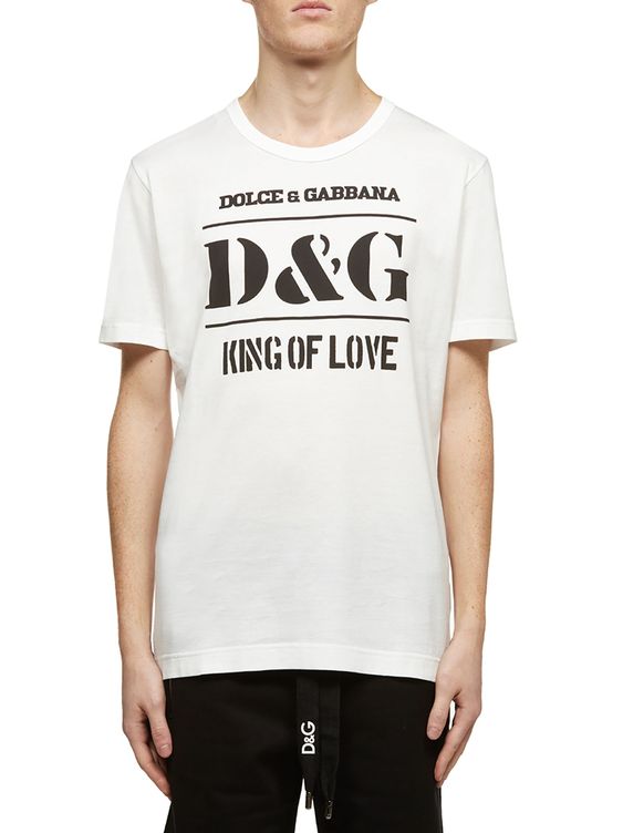 The-King-Of-Love-Dolce-Gabbana-Tee-Unisex-T-Shirt-FTS526 The King Of Love Dolce & Gabbana Tee Unisex T-Shirt FTS526