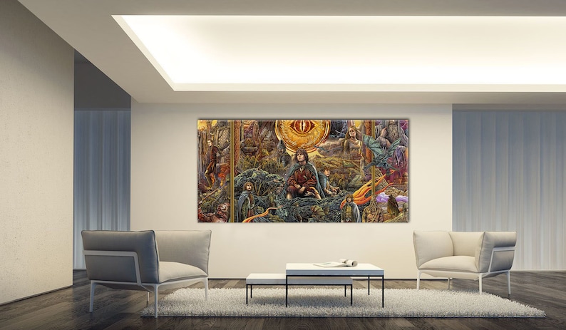The-Lord-Of-The-Rings-Canvas-Lotr-Wall-Art-Lotr-Canvas-Wall-Decor-Movie-Art-Fantasy-Canvas-Art-1