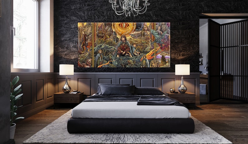 The-Lord-Of-The-Rings-Canvas-Lotr-Wall-Art-Lotr-Canvas-Wall-Decor-Movie-Art-Fantasy-Canvas-Art-2