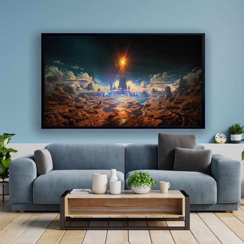 The-Lord-Of-The-Rings-Poster-LOTR-Print-On-Canvas-LOTR-Wall-Art-Star-LOTR-Canvas-Wall-Art-Fantasy-Canvas-Decor-2