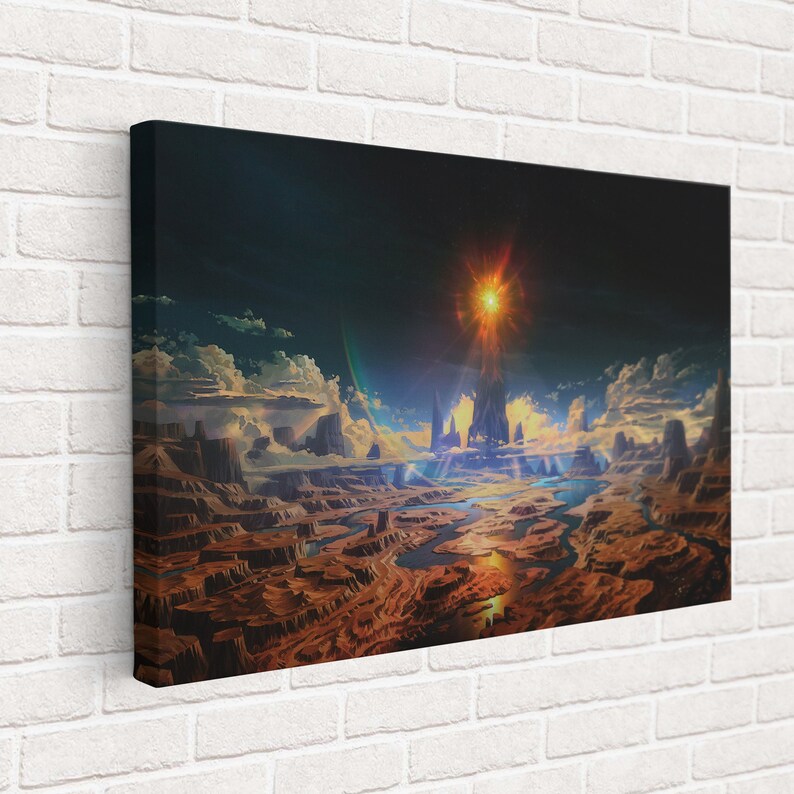 The-Lord-Of-The-Rings-Poster-LOTR-Print-On-Canvas-LOTR-Wall-Art-Star-LOTR-Canvas-Wall-Art-Fantasy-Canvas-Decor-3