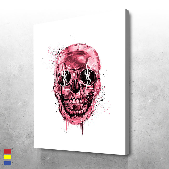 The-YSL-Skull-Collection-the-World-of-Luxury-Art-Canvas-Poster-Print-Wall-Art-Decor The YSL Skull Collection the World of Luxury Art Canvas Poster Print Wall Art Decor