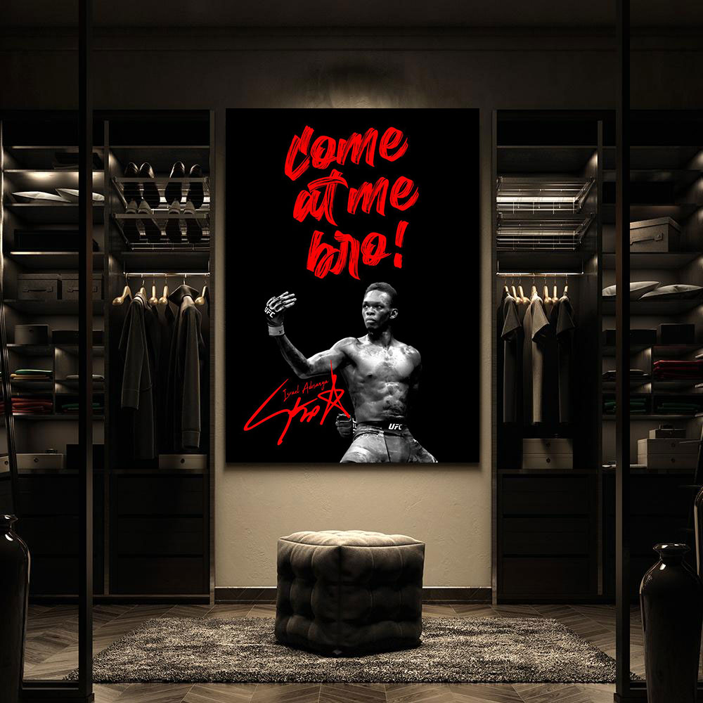 UFC-MMA-Israel-Adesanya-Canvas-Poster-Prints-Wall-Art-Decor-For-Fan-M6 UFC MMA Israel Adesanya Canvas Poster Prints - Wall Art Decor For Fan M6