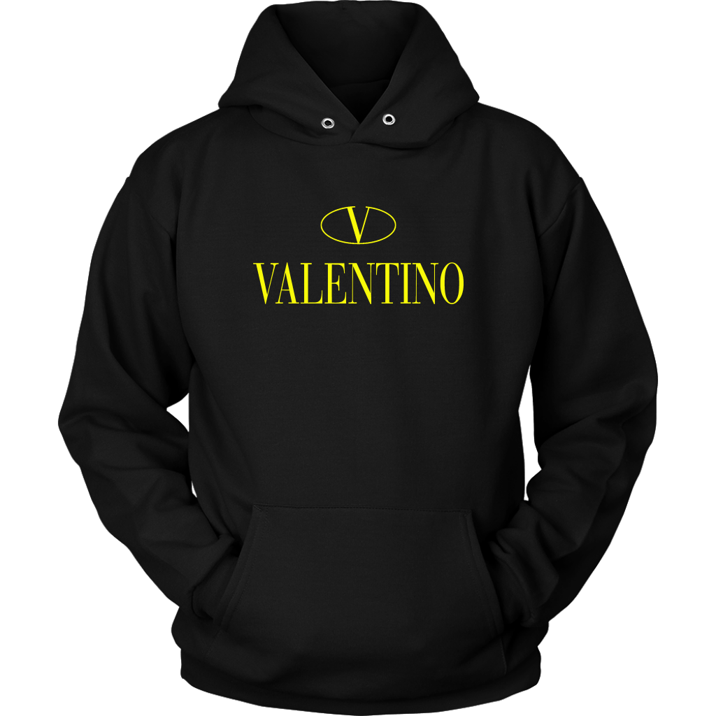 Valentino-Logo-Gold-Unisex-Hoodie Valentino Logo Gold Unisex Hoodie