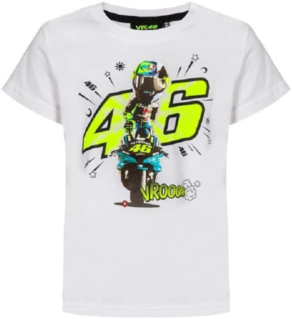 Valentino-Rossi-Kids-Classic-Tee-Unisex-T-Shirt-FTS441 Valentino Rossi Kids' Classic Tee Unisex T-Shirt FTS441
