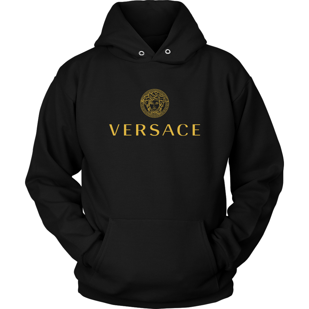 Versace-Gold-Logo-Unisex-Hoodie Versace Gold Logo Unisex Hoodie