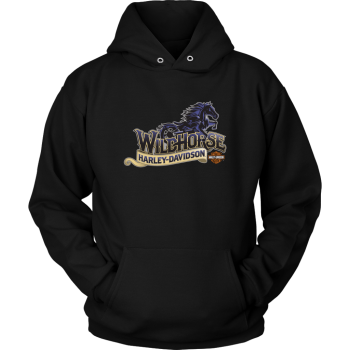 Wildhorse Harley Davidson Logo Unisex Hoodie