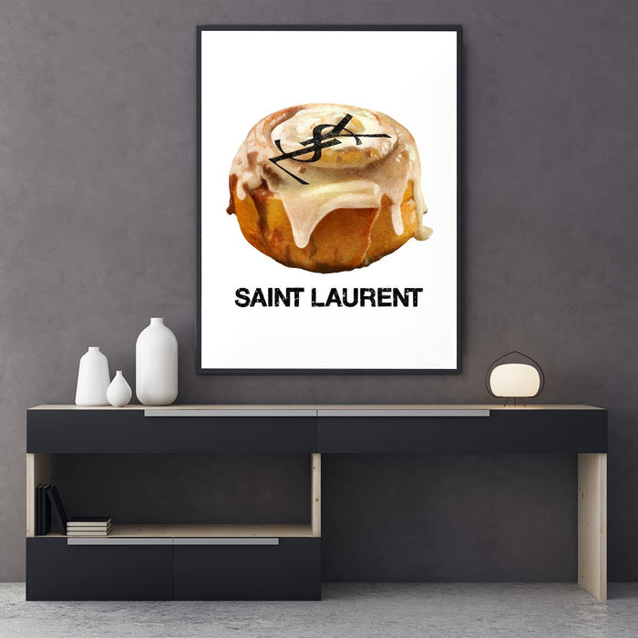 YSL-Icebun-Everyday-Foods-Transformed-into-Luxurious-Accessories-Canvas-Poster-Print-Wall-Art-Decor-2