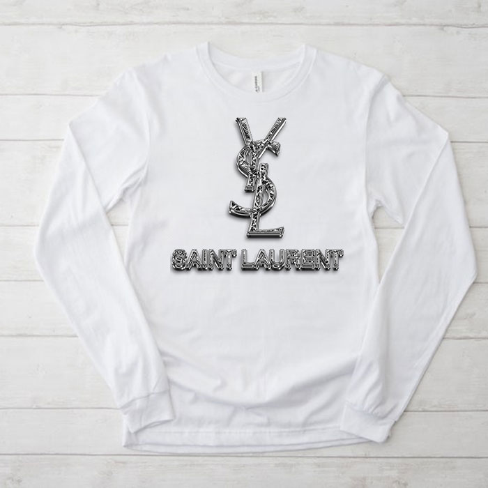 Yves-Saint-Laurent-Diamond-Logo-Luxury-Unisex-Kid-Long-Sleeve-Tee-LTB2639-2