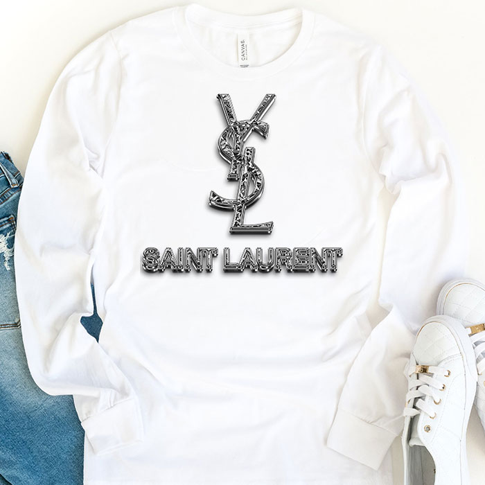 Yves-Saint-Laurent-Diamond-Logo-Luxury-Unisex-Kid-Long-Sleeve-Tee-LTB2639-3