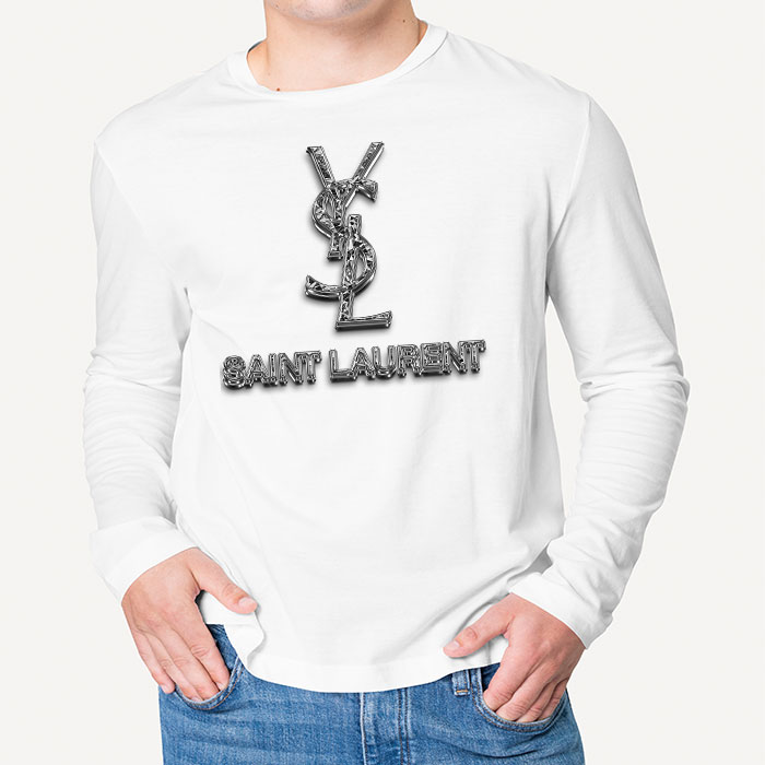 Yves-Saint-Laurent-Diamond-Logo-Luxury-Unisex-Kid-Long-Sleeve-Tee-LTB2639-5