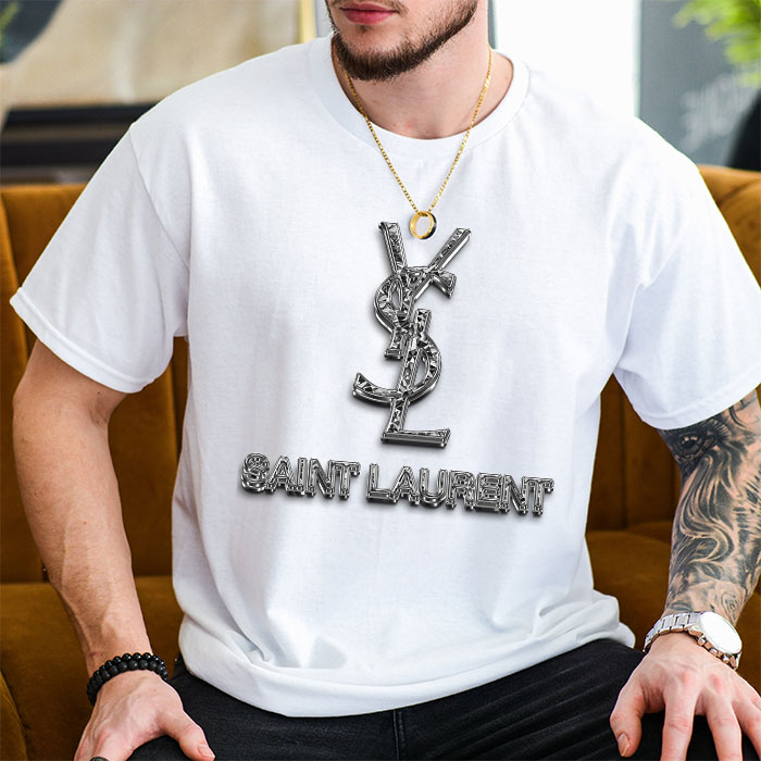 Yves-Saint-Laurent-Diamond-Logo-Luxury-Unisex-T-Shirt-TTB2639-5