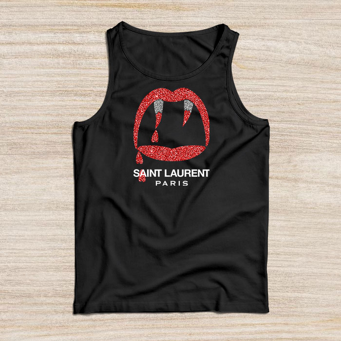 Yves-Saint-Laurent-Fang-Unisex-Tank-Top-TTTB2930 Yves Saint Laurent Fang Unisex Tank Top TTTB2930