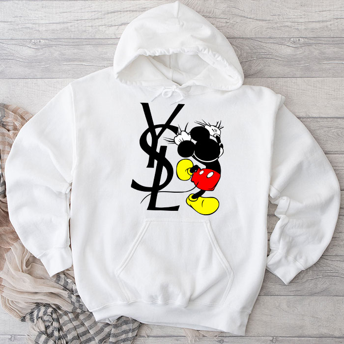 Yves-Saint-Laurent-Logo-Luxury-Mickey-Mouse-Unisex-Pullover-Hoodie-HTB2128 Yves Saint Laurent Logo Luxury Mickey Mouse Unisex Pullover Hoodie HTB2128