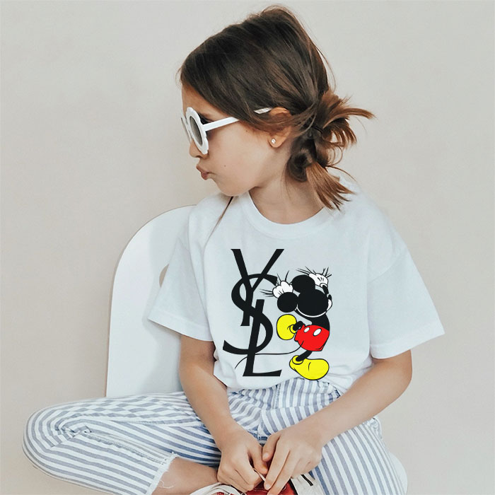 Yves-Saint-Laurent-Logo-Luxury-Mickey-Mouse-Unisex-T-Shirt-TTB2938-3