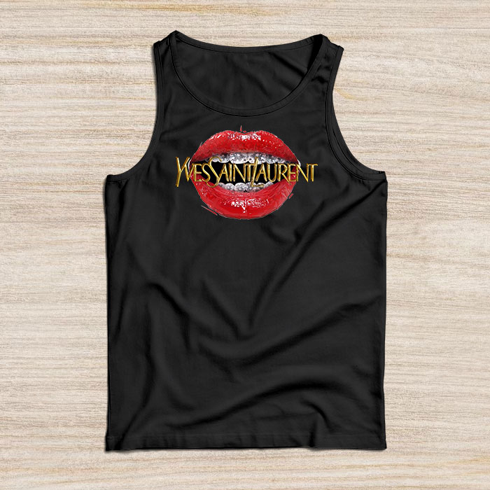 Yves-Saint-Laurent-Logo-Luxury-Sexy-Lips-Unisex-Tank-Top-TTTB2644 Yves Saint Laurent Logo Luxury Sexy Lips Unisex Tank Top TTTB2644