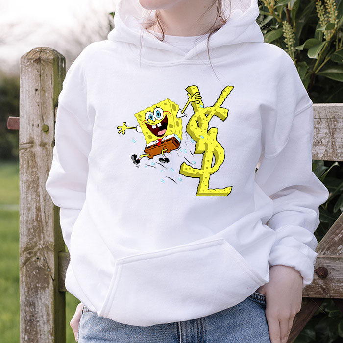 Yves-Saint-Laurent-Logo-Luxury-Spongebob-Unisex-Pullover-Hoodie-HTB2131-1