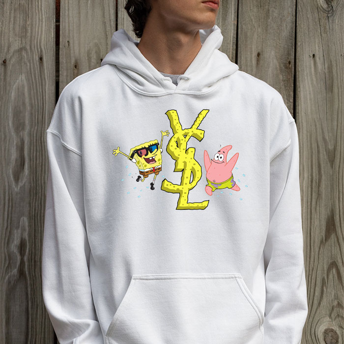 Yves-Saint-Laurent-Logo-Luxury-Spongebob-Unisex-Pullover-Hoodie-HTB2132-2