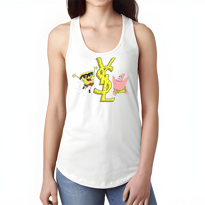 Yves-Saint-Laurent-Logo-Luxury-Spongebob-Unisex-Tank-Top-TTTB2927-2