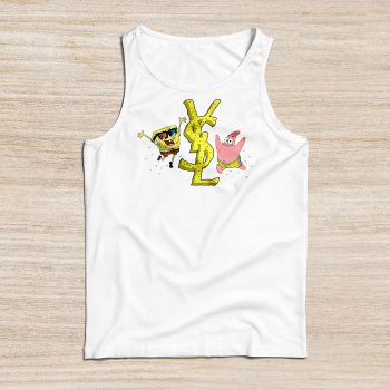 Yves Saint Laurent Logo Luxury Spongebob Unisex Tank Top TTTB2927