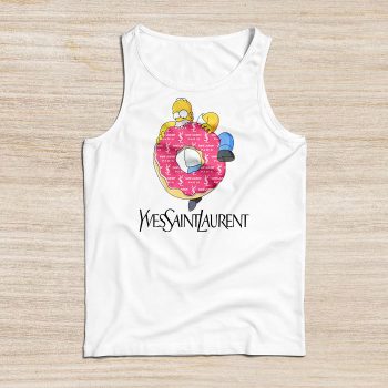 Yves Saint Laurent Logo Luxury Thomer Simpson Unisex Tank Top TTTB2643