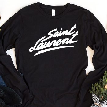 Yves Saint Laurent Logo Luxury Unisex & Kid Long Sleeve Tee LTB2623