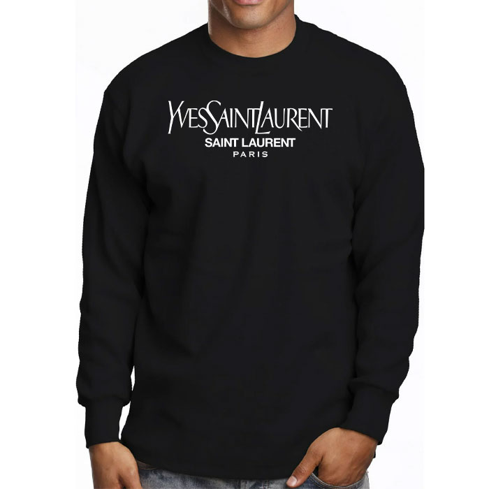 Yves-Saint-Laurent-Logo-Luxury-Unisex-Kid-Long-Sleeve-Tee-LTB2624-3