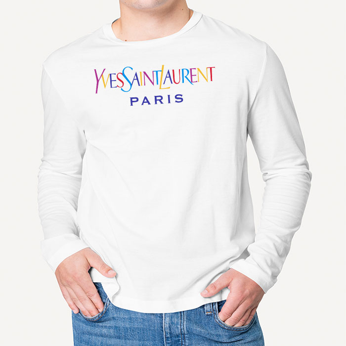Yves-Saint-Laurent-Logo-Luxury-Unisex-Kid-Long-Sleeve-Tee-LTB2627-3