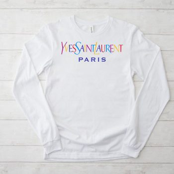 Yves Saint Laurent Logo Luxury Unisex & Kid Long Sleeve Tee LTB2627