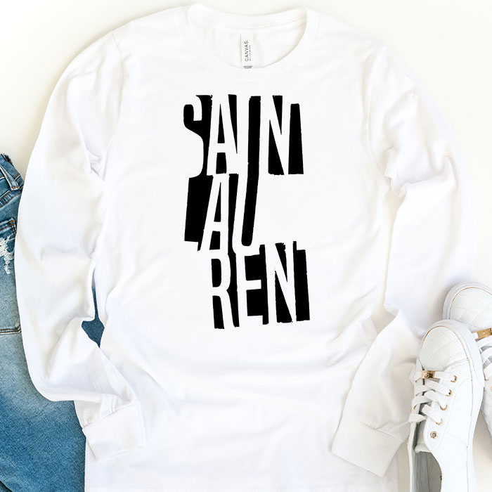 Yves-Saint-Laurent-Logo-Luxury-Unisex-Kid-Long-Sleeve-Tee-LTB2629-1