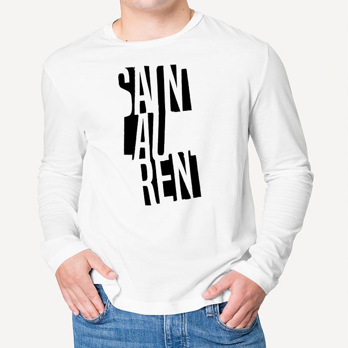 Yves-Saint-Laurent-Logo-Luxury-Unisex-Kid-Long-Sleeve-Tee-LTB2629-3