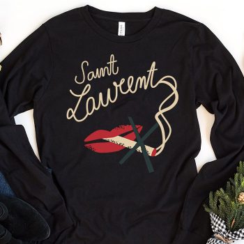 Yves Saint Laurent Logo Luxury Unisex & Kid Long Sleeve Tee LTB2631