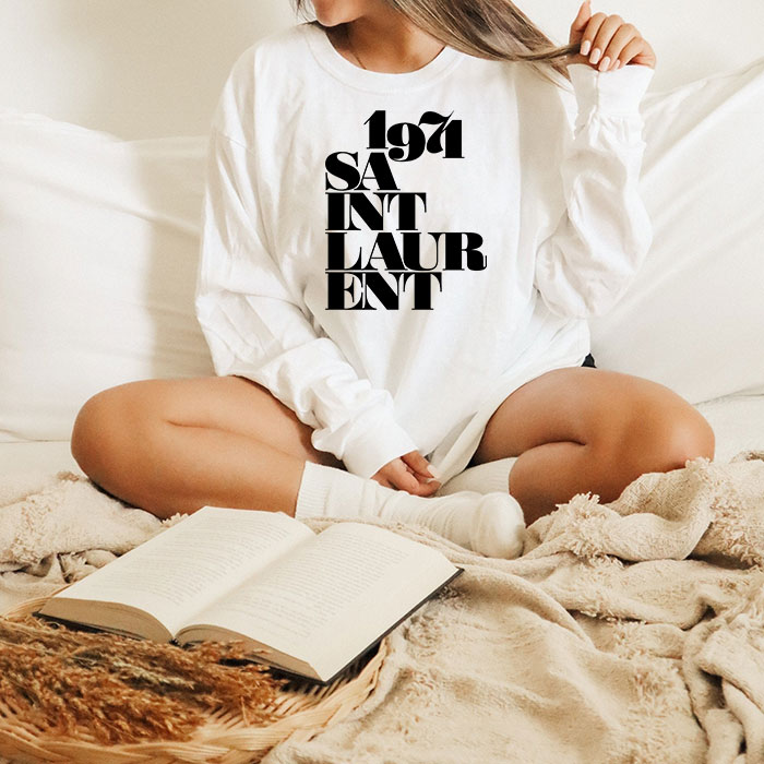 Yves-Saint-Laurent-Logo-Luxury-Unisex-Kid-Long-Sleeve-Tee-LTB2633-2