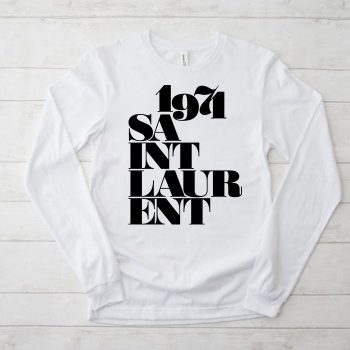 Yves Saint Laurent Logo Luxury Unisex & Kid Long Sleeve Tee LTB2633