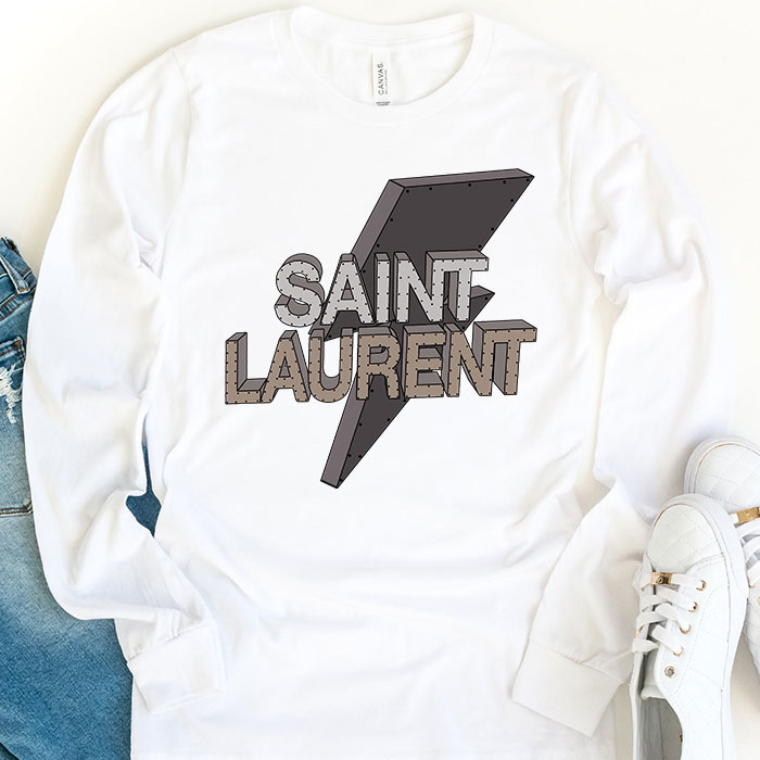 Yves-Saint-Laurent-Logo-Luxury-Unisex-Kid-Long-Sleeve-Tee-LTB2634-1