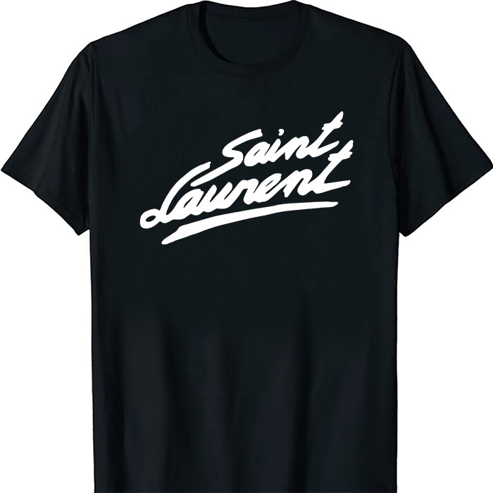 Yves-Saint-Laurent-Logo-Luxury-Unisex-T-Shirt-TTB2623 Yves Saint Laurent Logo Luxury Unisex T-Shirt TTB2623