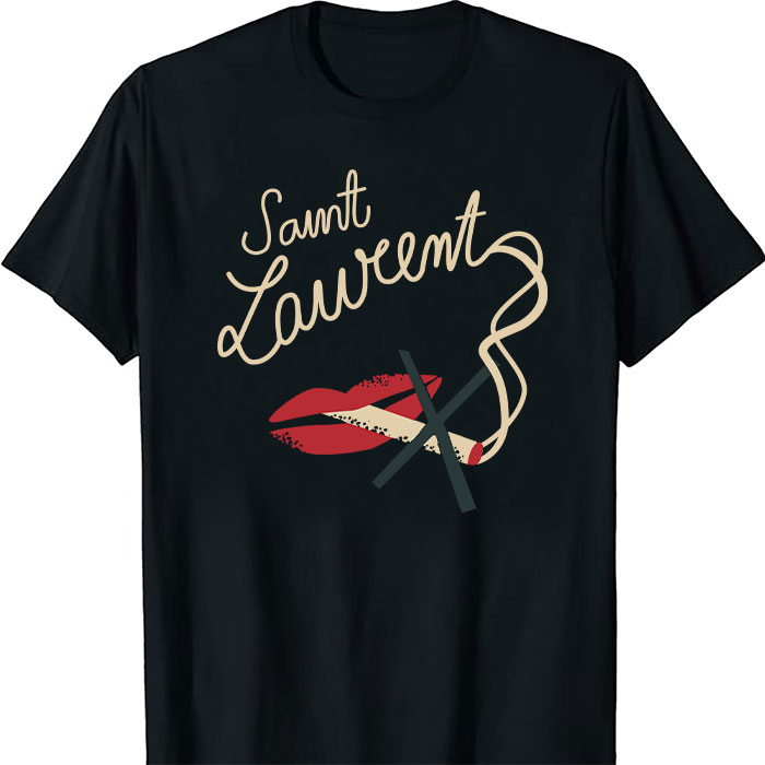 Yves-Saint-Laurent-Logo-Luxury-Unisex-T-Shirt-TTB2631 Yves Saint Laurent Logo Luxury Unisex T-Shirt TTB2631