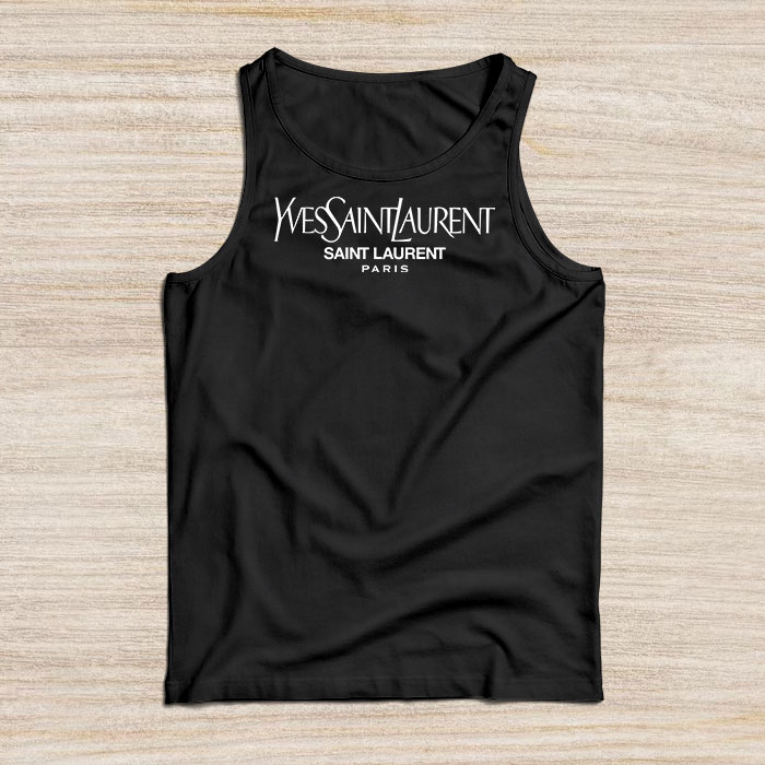 Yves-Saint-Laurent-Logo-Luxury-Unisex-Tank-Top-TTTB2624 Yves Saint Laurent Logo Luxury Unisex Tank Top TTTB2624