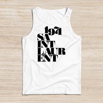 Yves Saint Laurent Logo Luxury Unisex Tank Top TTTB2633