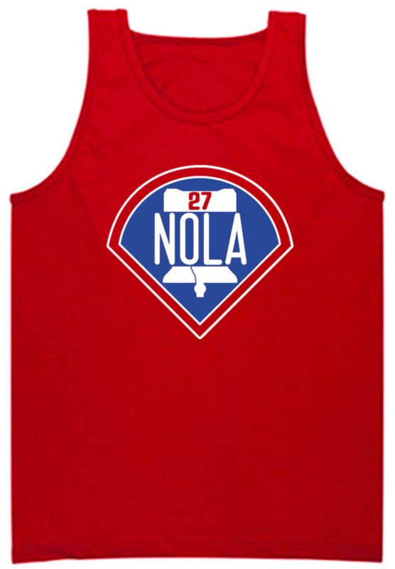 Aaron-Nola-Philadelphia-Phillies-Logo-Unisex-Tank-Top Aaron Nola Philadelphia Phillies "Logo" Unisex Tank Top