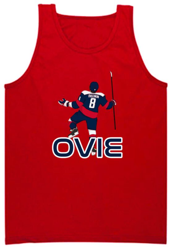 Alex-Ovechkin-Washington-Capitals-Ovie-Pic-Alexander-Unisex-Tank-Top Alex Ovechkin Washington Capitals "Ovie Pic" Alexander Unisex Tank Top